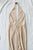 1990’s Donna Karan silk/rayon jersey halter gown