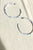 Large Hoops in TOILE