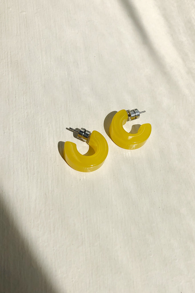 Muse Hoops in YELLOW