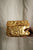 1930's Gold Leather Trapunto Clutch