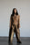 1990's GIORGIO ARMANI suede wrap top | VINTAGE