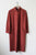 1970's HALSTON rust ultrasuede long jacket | VINTAGE