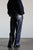 1980's indigo leather trouser | VINTAGE