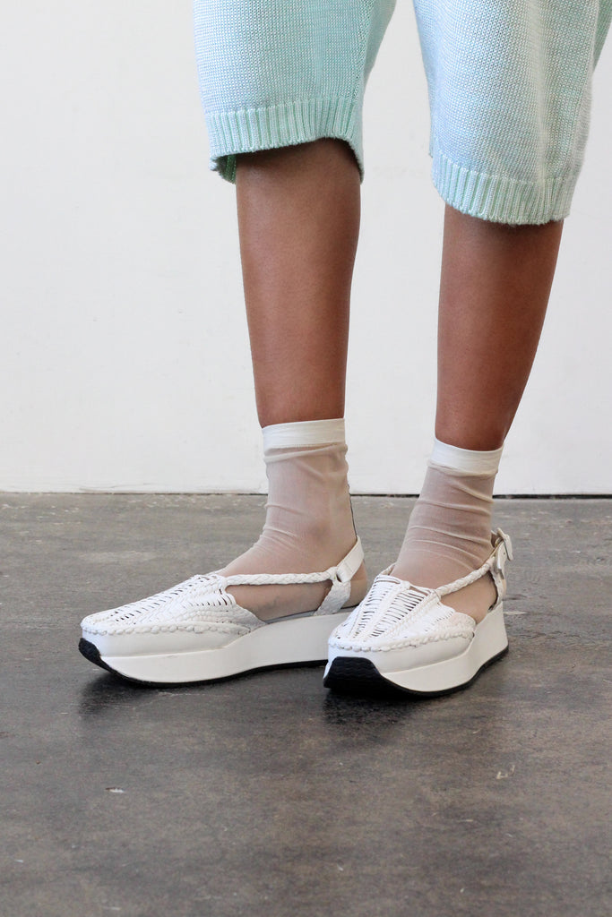 1980’s STEPHANE KÉLIAN woven platforms | VINTAGE