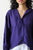 1980’s Italian silk pleated and draped blouse | VINTAGE