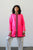 pink vinyl "O"-ring zipper jacket | VINTAGE