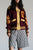 1940's zip-front lettermen sweater | VINTAGE
