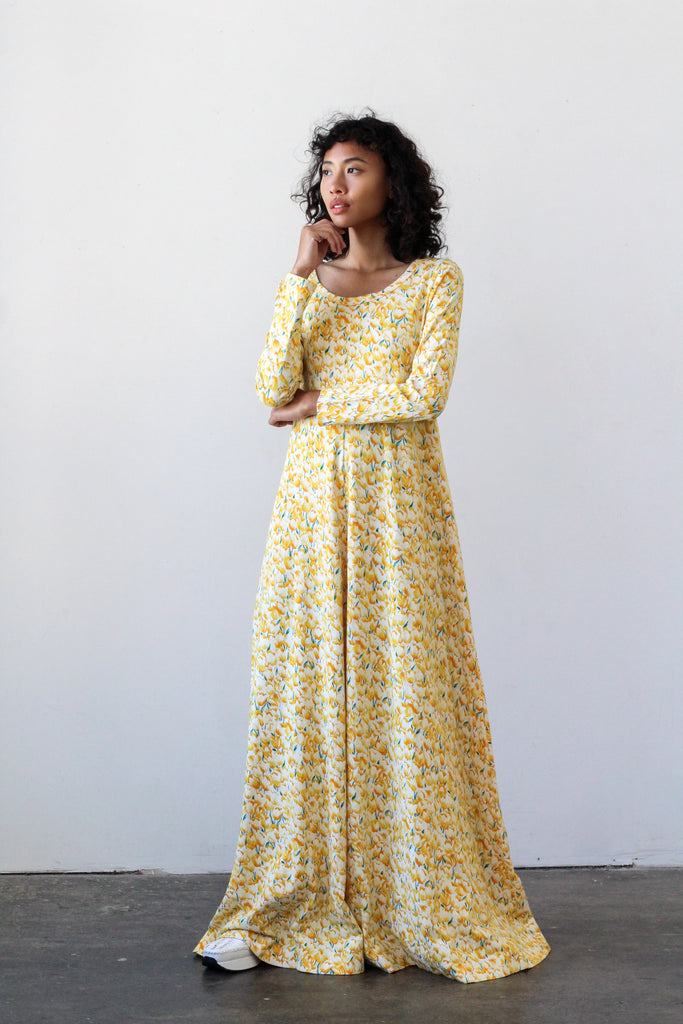 1970’s DIANE VON FURSTENBERG attr. maxi dress | VINTAGE