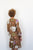 1980's WILLIAM PEARSON abstract print dress | VINTAGE