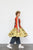 1950's fish embroidery skirt | VINTAGE
