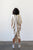gray silk charmeuse asymmetrical dress | PRE-LOVED