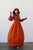 Late 1960’s GEOFFREY BEENE patchwork velvet gown | VINTAGE