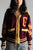 1940's zip-front lettermen sweater | VINTAGE