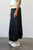 Y2K GIORGIO ARMANI black silk skirt | VINTAGE