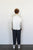 1960's ivory satin blouse | VINTAGE