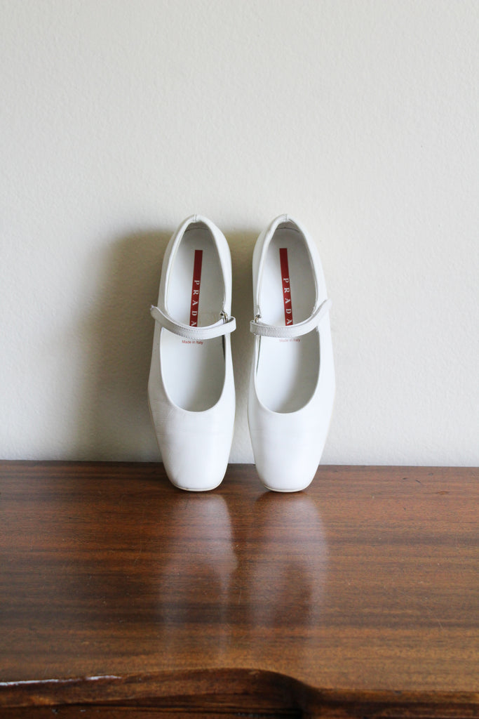 Y2K PRADA Sport Mary Janes | VINTAGE