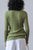 1970’s green metallic knit cardigan | VINTAGE
