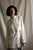Mondi Ivory Silk Lace Up Blouse
